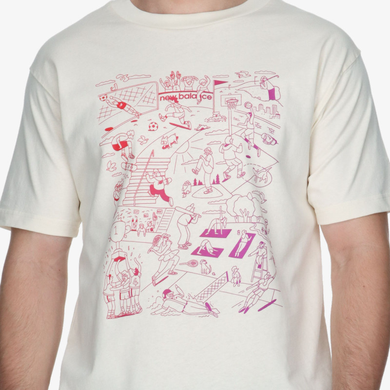 NEW BALANCE Majica Athletics 